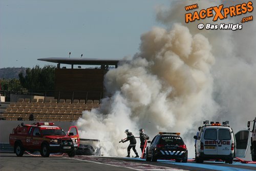 De Spyker was moeilijk te blussen